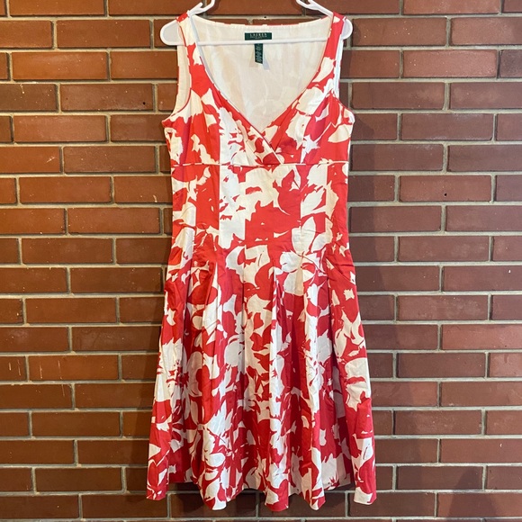 Lauren Ralph Lauren Dresses & Skirts - Lauren Ralph Lauren Pleated Pocket Dress Size 12